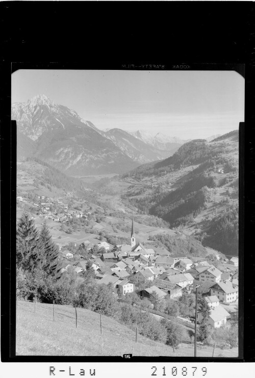 Wenns, Pitztal, Tirol : [Wenns im Pitztal gegen Tschirgant und Mieminger Gebirge]