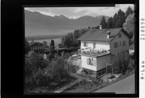 [Haus Rätikonblick in Thüringen im Walgau mit Burgstallkopf Gampberg und Hechlekopf]