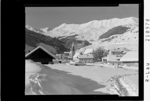 Serfaus Oberinntal Tirol : [Serfaus gegen Furgler und Blankakopf]