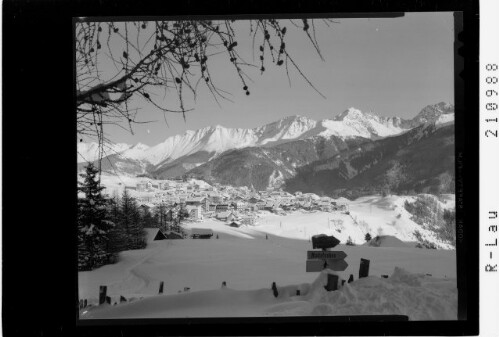 Serfaus Oberinntal Tirol : [Serfaus im Oberinntal gegen Glockturmkamm]