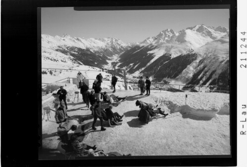 [Blick vom Galzig zur Parseier Spitze und zum Hohen Riffler]