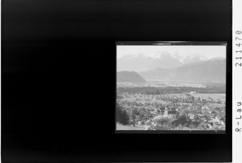 Thüringen, Walgau gegen Rätikon Vorarlberg : [Thüringen gegen Rhätikon mit Zimba]