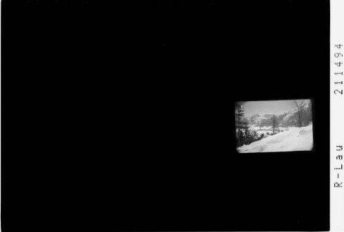 Wintersportort Heiterwang 1000 m Tirol : [Heiterwang in Tirol gegen Gartnerwand]