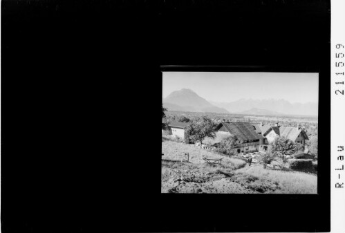[Gasthaus Stern in Klaus mit Drei-Schwestern und Balfrieser Berge]