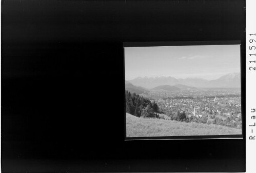 [Muntlix und Sulz gegen Balfrieser Berge - Churfirsten und Kreuzberge]