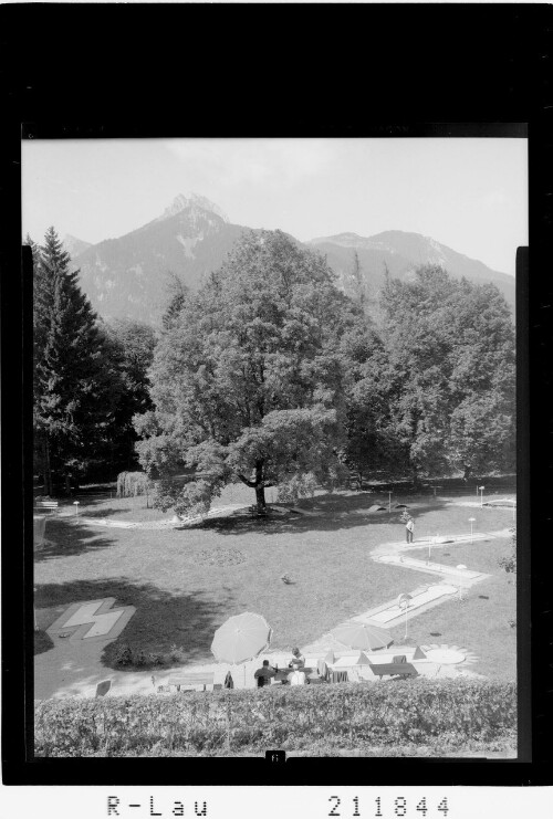 [Minigolfplatz in Reutte / Tirol]