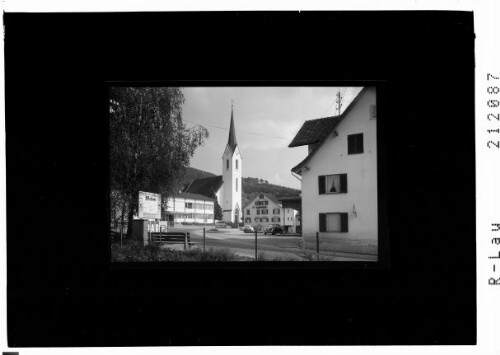 Dorfplatz in Weiler Vorarlberg