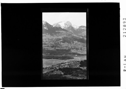 Röns, Walgau Vorarlberg : [Röns gegen Garsella Kopf und Drei-Schwestern]