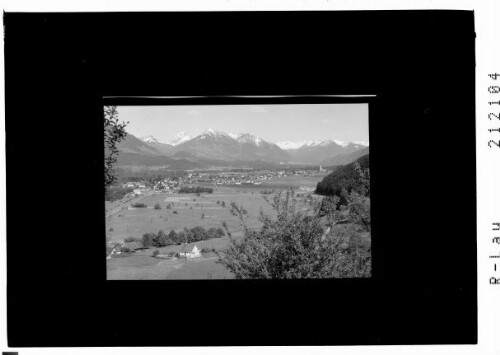 Frastanz gegen Rote Wand : [Frastanz gegen Grosses Walsertal mit Roter Wand und Klostertal]