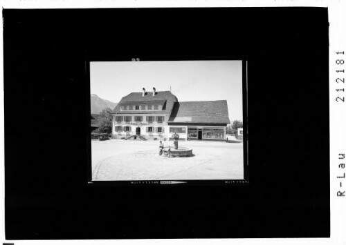 Gasthof Hirschen Thüringen Vorarlberg Austria : [Gasthaus Hirschen in Thüringen]