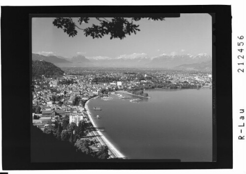 Bregenz am Bodensee gegen Rheintal und Schweizer Berge : [Bregenz am Bodensee gegen Rhätikon und Alpsteingruppe]