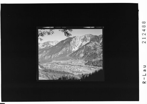 St.Anton im Montafon Vorarlberg : [Blick von Vandans nach St.Anton im Montafon mit Gamsfreiheit und Davenna]