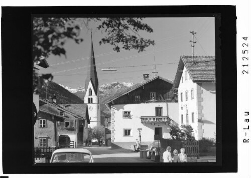 [Aus Pettneu im Stanzertal - Blick zum Krachelgrat und Peischelkopf]