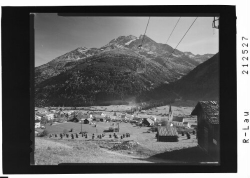Pettneu am Arlberg 1351 m Tirol : [Pettneu im Stanzertal gegen Hohen Riffler]