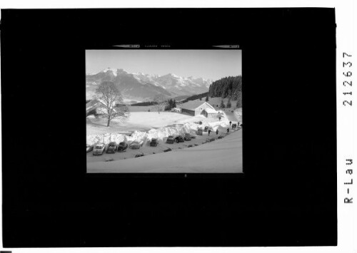 Blick vom Bödele in den Bregenzerwald : [Blick vom Bödele in den Bregenzerwald mit Winterstaude und Widderstein]