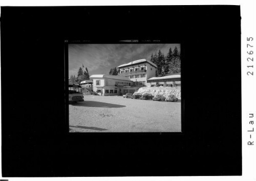 Berghof Fetz Bödele ob Dornbirn 1150 m