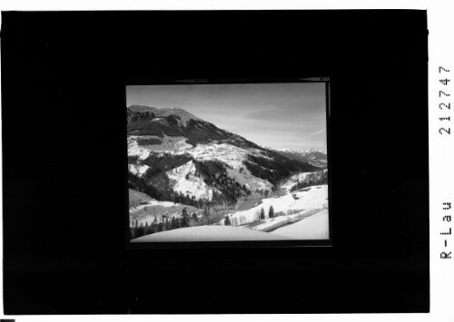Raggal im Walsertal Vorarlberg : [Blick auf Raggal im Grossen Walsertal mit Hohem Frassen und Galinakopf]