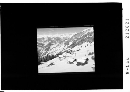 Kristberg Silbertal, Montafon Vorarlberg : [Kristberg mit Blick zur Scesaplana und Zimba]