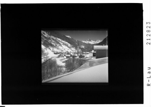 [Silbertal im Silbertal gegen Silbertaler Loobspitze]