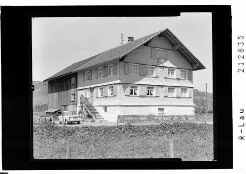 [Pension Wirth in Andelsbuch]