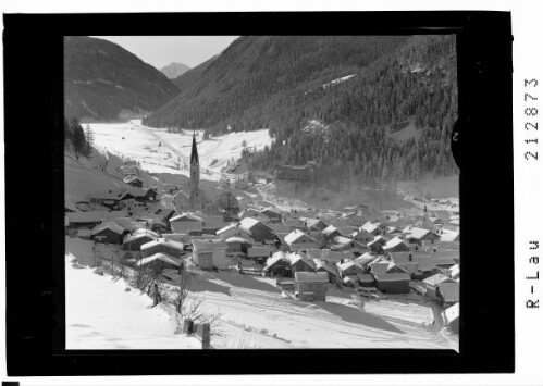 [Nauders in Tirol mit Blick zum Ortler]