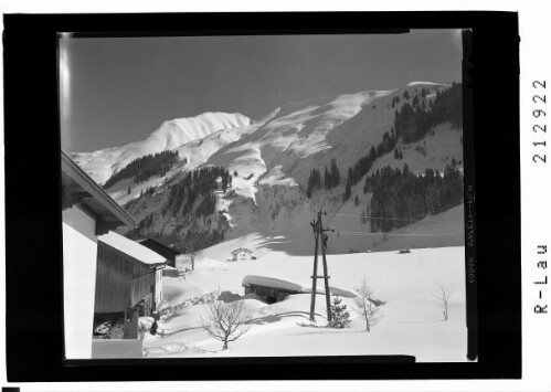 [Bichlbach im Ausserfern - Blick vom Hotel Hirschen zur Bleispitze]