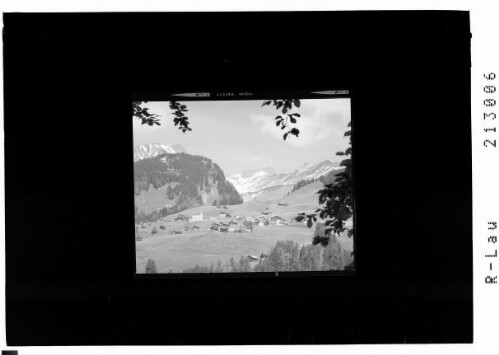 Fontanella Grosses Walsertal Vorarlberg : [Fontanella im Grossen Walsertal mit Türtschhorn und Glatthorn]