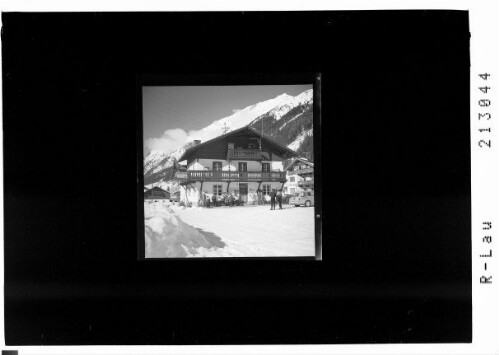 [Gästeheim Haus Bergland in Gries im Sulztal / Tirol]