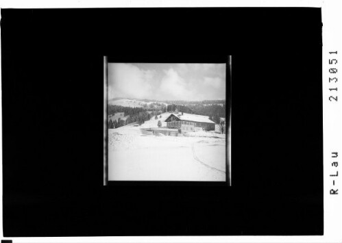 Gasthaus Hochlitten Riefensberg Vorarlberg : [Gasthaus Hochlitten ob Riefensberg im Bregenzerwald]