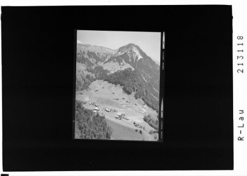 [Seeberg bei Sonntag im Grossen Walsertal mit Blasenka]