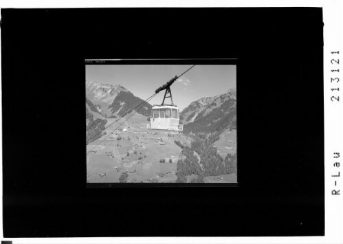 [Blick von Stein auf Fontanella im Grossen Walsertal mit Sonnenköpfle]