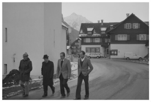 Landesrat Gasser, Gemeindebesuch in Bizau