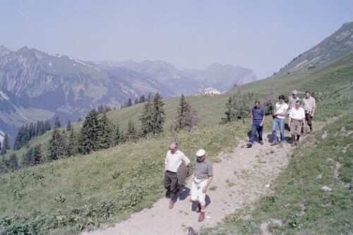 Alpenexkursion der Landesregierung, Hinterüntschen