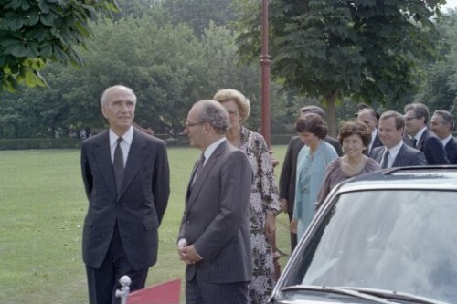 Besuch Bundespräsident Kirchschläger, Festspieleröffnung