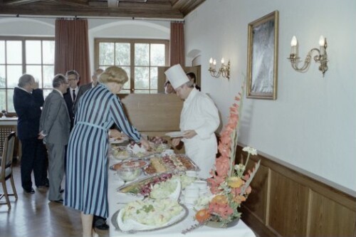 Besuch Bundespräsident Kirchschläger, Schloss Hofen