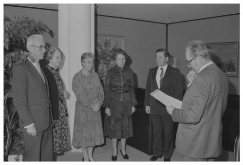 Verleihung von Ernennungsdekreten an Hiltrud Jochum, Dr. Hildegard Pfanner, Verabschiedung Hofrat Dr. Susanne Patzaurek