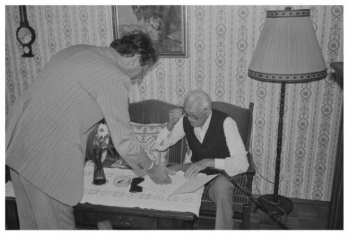 Jubilare, Besuch von Landesrat Mayer