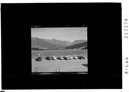 Bödele Vorarlberg Blick in den Bregenzerwald