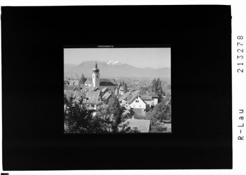 Dornbirn Oberdorf gegen Säntis Vorarlberg
