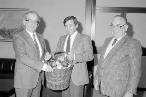 Tag des Apfels, Meyer + Lex bei Landeshauptmann