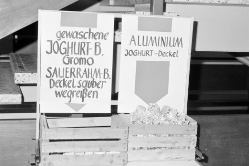 Mülltrennung im Gymnasium Schoren