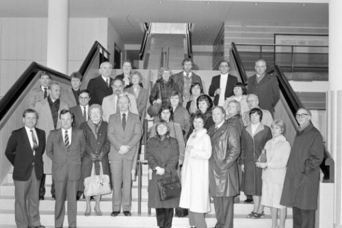 Kanadische Lehrerdelegation im Landhaus