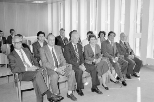 Schulräte: Burtscher, Kühne, Fischer, Gaudenzi, Längle und Lins