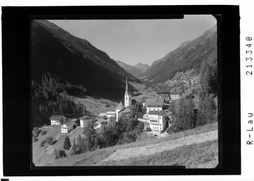 Kappl, Paznauntal, Tirol : [Kappl gegen Hochnörderer und Gorfenspitze]