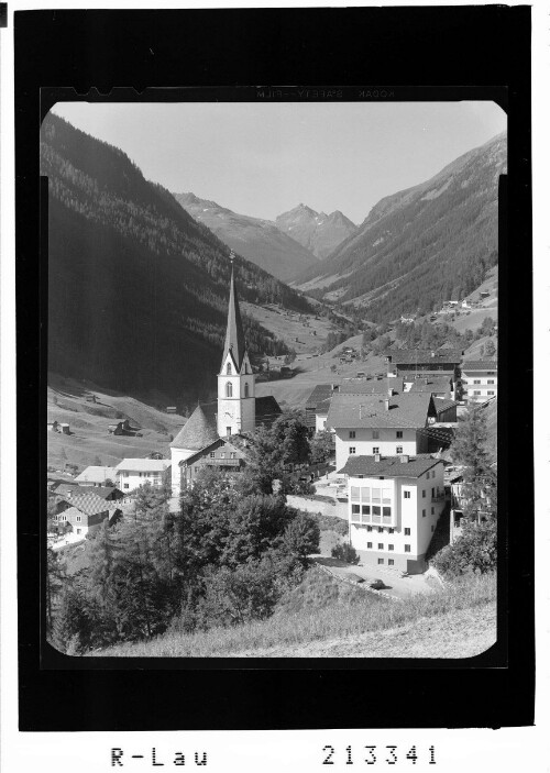 Kappl Paznauntal in Tirol : [Kappl in Tirol gegen Hochnörderer und Gorfenspitze]