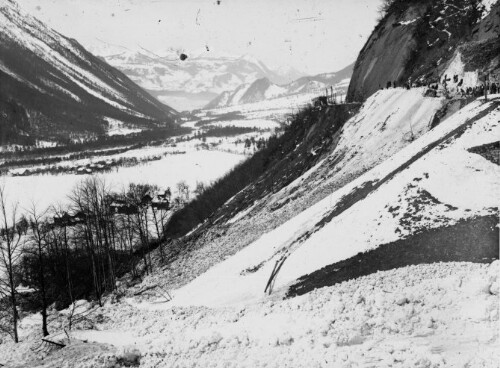 Lawine Bockschroffen Innerbraz