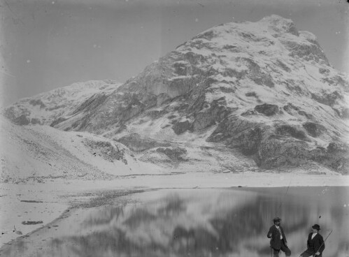Spullersee mit 2 Personen