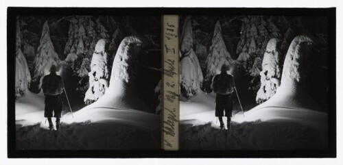 [Skitour in der Nacht]