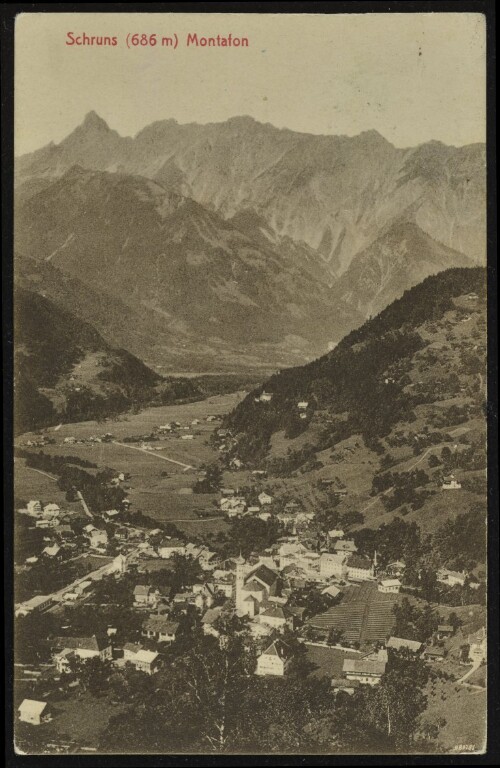 Schruns (686 m) Montafon