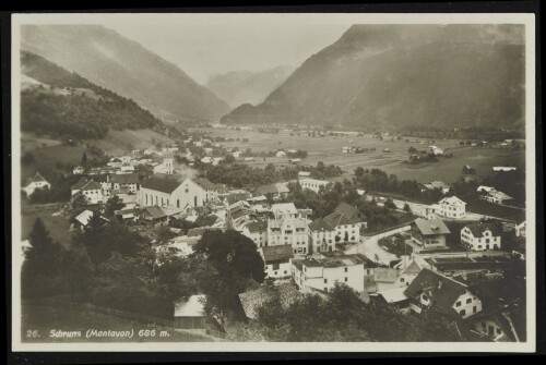Schruns (Montavon) 686 m.
